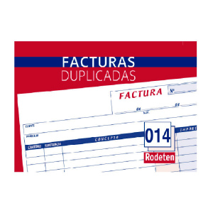 TALONARIO FACTURAS, PAQUETE 10 UDS