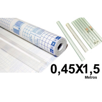 FORRALIBROS ADHESIVO 0,45X1,5MTS - PACK 6 UDS.